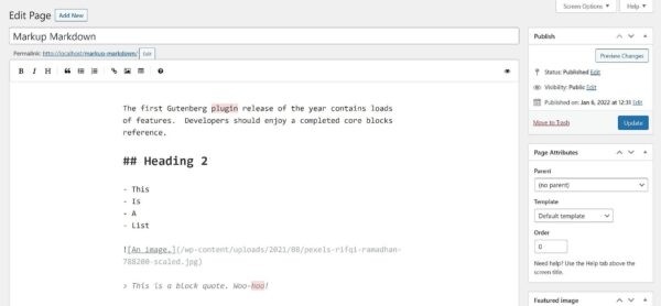 Markup Markdown: новый Markdown-редактор для WordPress Markup Markdown: новый Markdown-редактор для WordPress