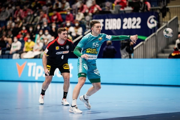 Гандбол.  ЧЕ-2022. Сборная Беларуси проиграла команде Германии в первом матче турнира
 