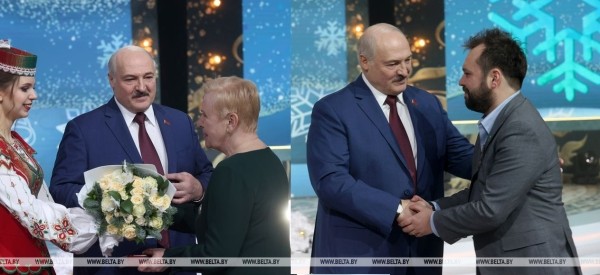 Призеры ОИ сходили к Лукашенко за наградами: гимнастка снова пожала руку, чемпион гордо сравнялся с Ермошиной, Мирончик-Иванова (как без нее) поймала пропагандиста