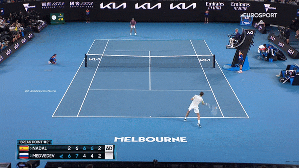 Интеллект, воля и огромное разнообразие оружий – вот что принесло Надалю победу в финале AusOpen Интеллект, воля и огромное разнообразие оружий – вот что принесло Надалю победу в финале AusOpen