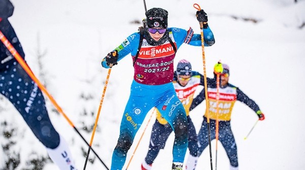 Француженка Жюстин Брезаз-Буше выиграла индивидуальную гонку на этапе Кубка мира по биатлону