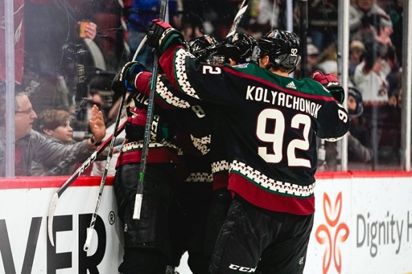 Хоккей.  Данила Климович достиг отметки в 10 результативных очков в АХЛ, Владислав Колячонок набрал 9-й балл
 