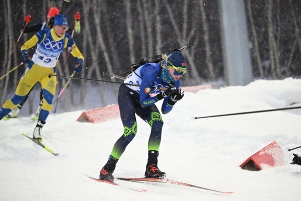 Белорусская биатлонистка Анна Сола заняла 4-е место в олимпийской гонке преследования