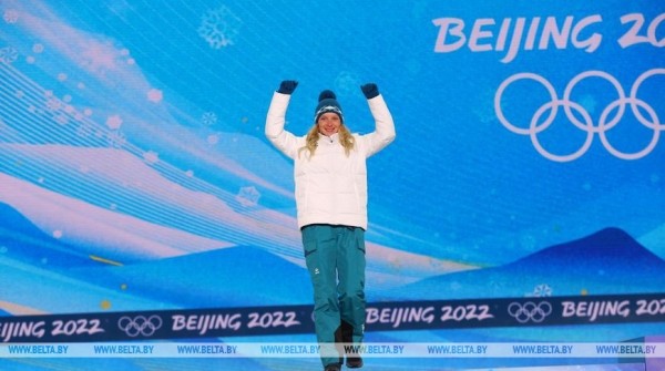 Анну Гуськову поздравили в штабе белорусской делегации в Чжанцзякоу