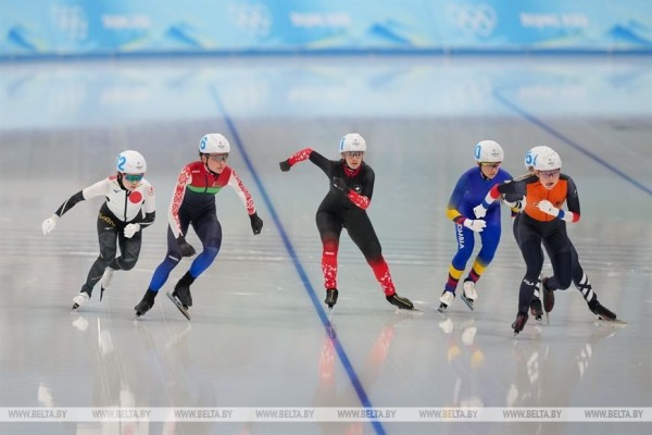 Белорусская конькобежка Марина Зуева заняла 7-е место в олимпийском масс-старте Белорусская конькобежка Марина Зуева заняла 7-е место в олимпийском масс-старте