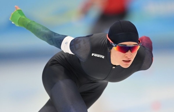 Белорусская конькобежка Екатерина Слоева заняла 21-е место на дистанции 1000 м на Олимпиаде