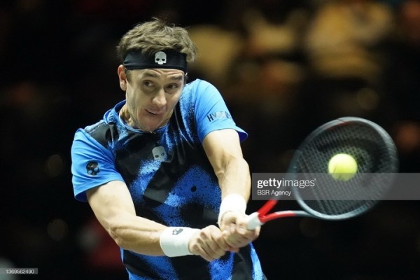 Теннис.  Егор Герасимов в стартовом раунде выбыл из борьбы на турнире АТП в Дохе
&nbsp;