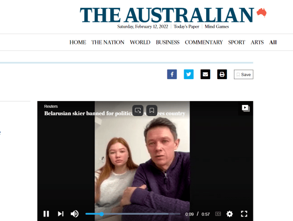 Про отстранение беларусских лыжниц от соревнований пишут ведущие мировые СМИ. Washington Post, CNN и даже гватемальский телеканал