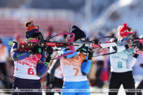Белорусские биатлонистки заняли 13-е место в олимпийской эстафете Белорусские биатлонистки заняли 13-е место в олимпийской эстафете