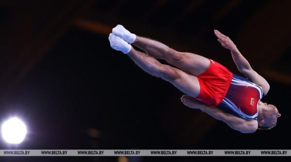 Иван Литвинович выиграл первый этап Кубка мира по прыжкам на батуте Иван Литвинович выиграл первый этап Кубка мира по прыжкам на батуте