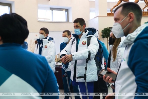 ФОТОФАКТ: Торжественные проводы национальной команды на зимние Паралимпийские игры