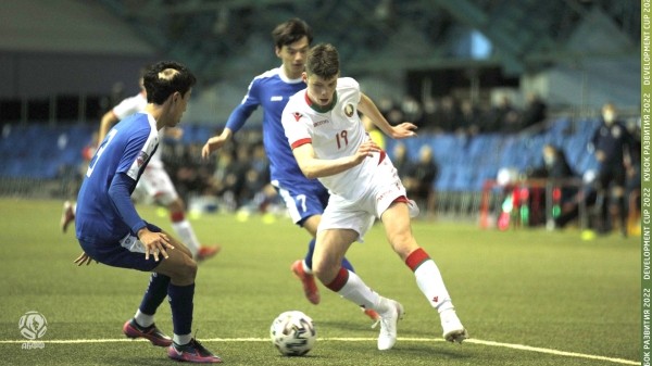 Футбол.  Кубок развития-2022. Сборная Беларуси (U-17) забила три безответных мяча сверстникам из Узбекистана
 