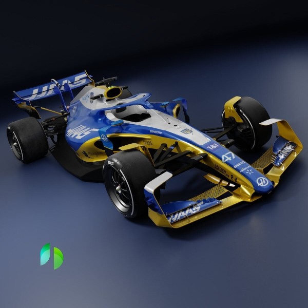 Для болида «Формулы-1» предложили цвета Украины. В 2021-м за команду с триколором России гонял сын минчанина, а пока у авто БЧБ-раскрас