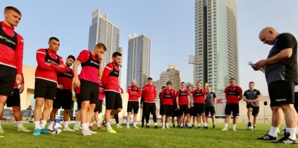 Футбол.  Беларусь — Индия: репортаж АБФФ-ТВ накануне субботнего матча в Бахрейне
  