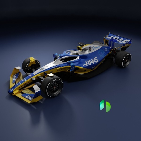 Для болида «Формулы-1» предложили цвета Украины. В 2021-м за команду с триколором России гонял сын минчанина, а пока у авто БЧБ-раскрас