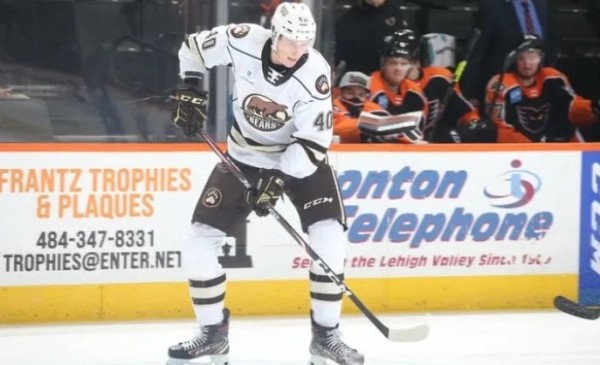 Хоккей.  Алексей Протас забросил пятую шайбу в рамках нынешнего регулярного чемпионата АХЛ
&nbsp;