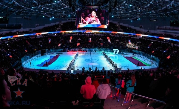 Игра против СКА почти собрала биток на «Минск-Арене», несмотря на пандемию и войну в Украине