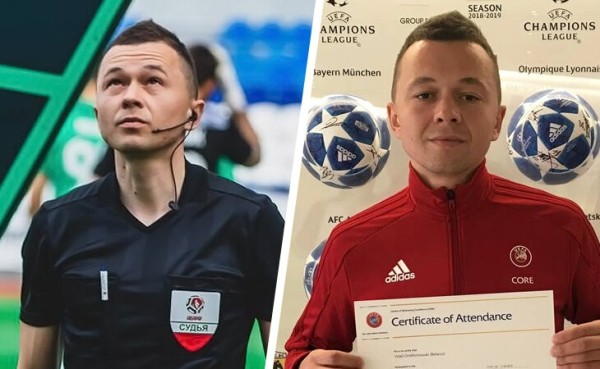 Рефери «вышки» покинул Беларусь и бахнул речью о войне и преступниках – объясняет, почему молчал, возможен ли бойкот судей и как еще в АБФФ били по «Крумкачам»