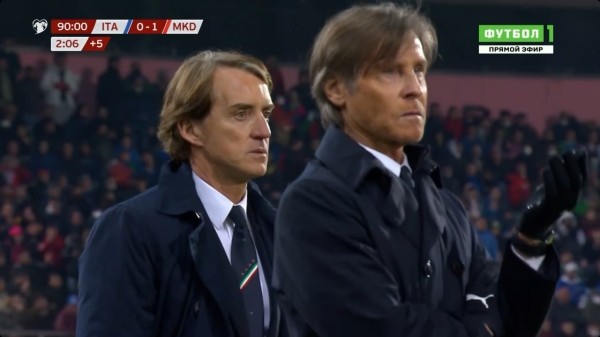 Все виды отчаяния Верратти, шок на каменном лице Манчини и другие страдания Италии после провала в отборе ЧМ