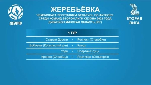 Футбол. В сезоне-2022 в третьем дивизионе чемпионата Беларуси выступят 80 команд — 5 апреля состоялась жеребьевка
Футбол. В сезоне-2022 в третьем дивизионе чемпионата Беларуси выступят 80 команд — 5 апреля состоялась жеребьевка