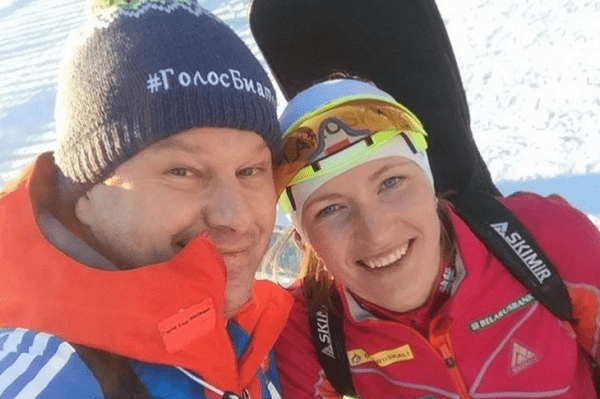 Ведущий для Путина давно рядом с биатлоном Беларуси: считал себя талисманом Домрачевой (а ее – умной), вязал со Скардино, команде Солы ставил «Песняров» 