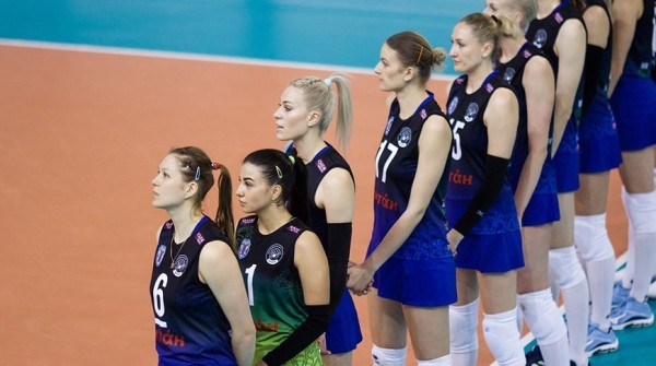 Волейболистки "Минчанки" проиграли "Енисею" в матче российской Суперлиги