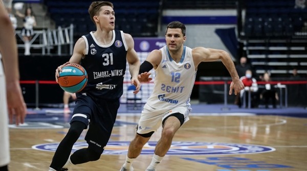 Баскетболисты "Цмокi-Мiнск" сыграют с "Зенитом" в Единой лиге ВТБ