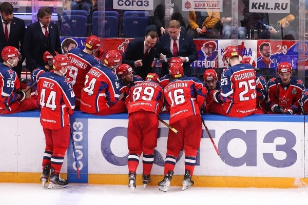 Хоккей.  Кубок Гагарина. 1/2 финала. ЦСКА обыграл СКА и перевел серию в седьмой матч
 