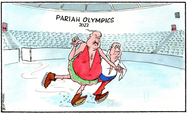 Собачка Путина, престарелый фигурист и поедатель младенцев. Каким Лукашенко рисуют в мировых СМИ