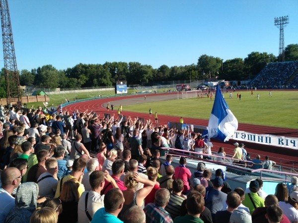 Рускія разбамбілі стадыён у Чарнігаве – усяго 100 км ад нас, багата хто з белфутбола гуляў там, у Барысаве і Віцебску падобныя арэны