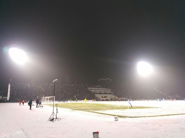 Рускія разбамбілі стадыён у Чарнігаве – усяго 100 км ад нас, багата хто з белфутбола гуляў там, у Барысаве і Віцебску падобныя арэны