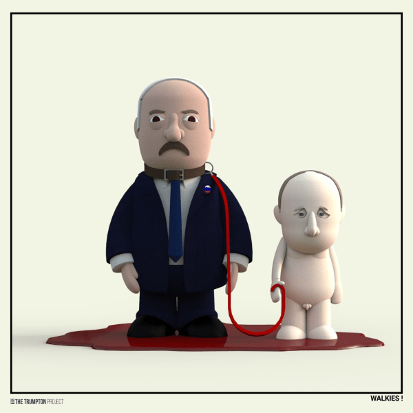 Собачка Путина, престарелый фигурист и поедатель младенцев. Каким Лукашенко рисуют в мировых СМИ