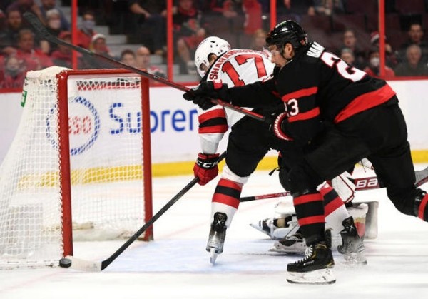 Хоккей. НХЛ. Егор Шарангович забросил 24-ю шайбу в сезоне, "Нью-Джерси" проиграл "Оттаве"
Хоккей. НХЛ. Егор Шарангович забросил 24-ю шайбу в сезоне, "Нью-Джерси" проиграл "Оттаве"