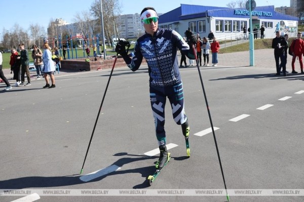 ФОТОФАКТ: Мастер-класс от российского спортсмена Александра Легкова