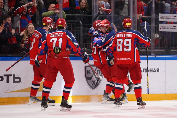 Хоккей. ЦСКА выиграл Кубок Гагарина, взяв верх над "Металлургом" в седьмом матче
Хоккей. ЦСКА выиграл Кубок Гагарина, взяв верх над "Металлургом" в седьмом матче