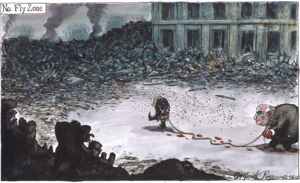 Собачка Путина, престарелый фигурист и поедатель младенцев. Каким Лукашенко рисуют в мировых СМИ