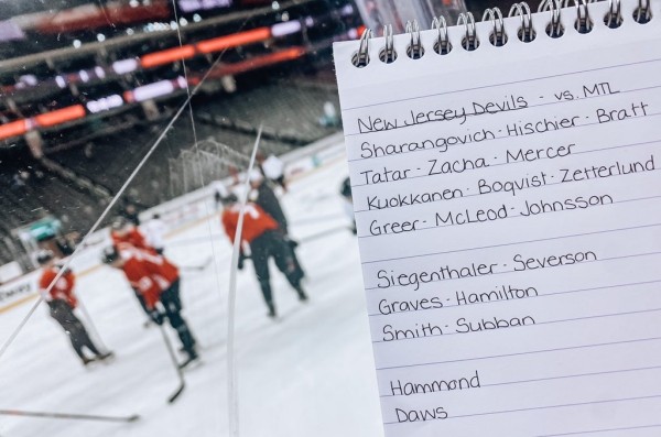 Хоккей.  НХЛ. Егор Шарангович участвовал в раскатке "Нью-Джерси" и готов сыграть c "Монреалем"
 