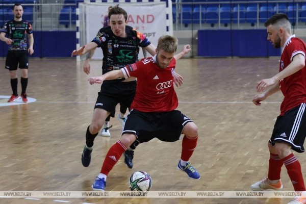 "Столица" обыграла "Минск" на старте полуфинальной серии чемпионата Беларуси по мини-футболу