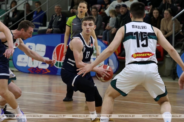 "Цмокi" выиграли у "Борисфена" в первом матче финальной серии за золото чемпионата Беларуси