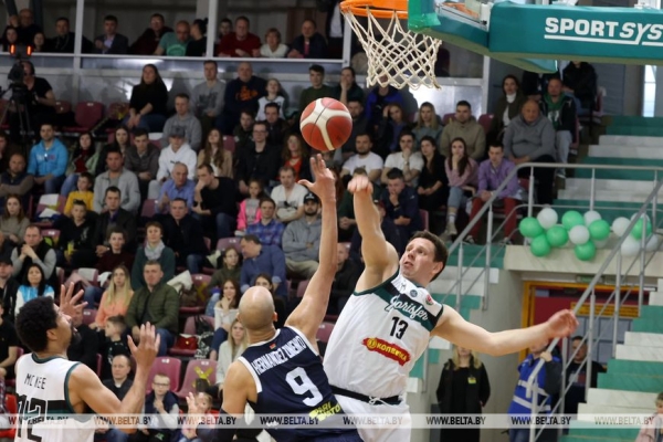 "Цмокi" выиграли у "Борисфена" в первом матче финальной серии за золото чемпионата Беларуси