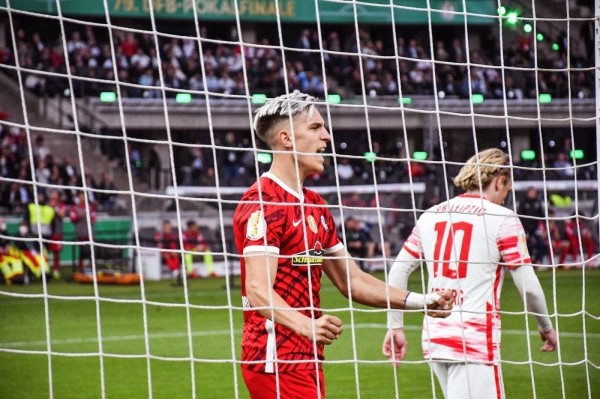 РБ Лейпцыг з першым трафеем