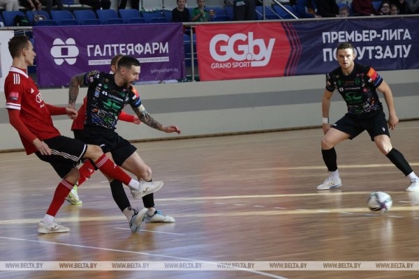 "Столица" обыграла "Минск" на старте полуфинальной серии чемпионата Беларуси по мини-футболу