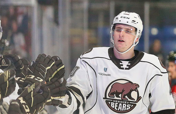 Хоккей.  АХЛ. Алексей Протас признан лучшим новичком сезона в составе "Херши"
 