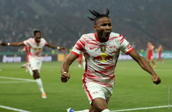 РБ Лейпцыг з першым трафеем