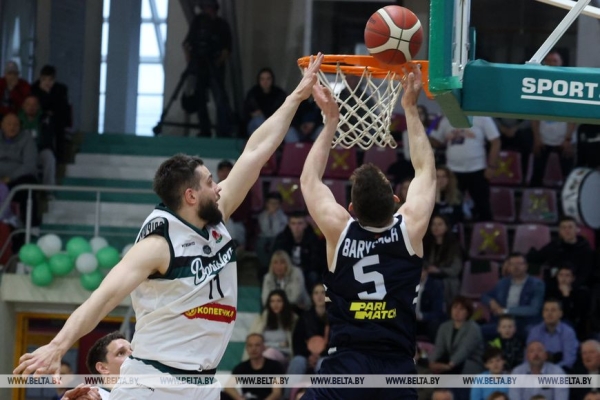 "Цмокi" выиграли у "Борисфена" в первом матче финальной серии за золото чемпионата Беларуси