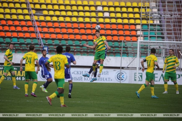 Хет-трик Абдихоликова помог футболистам "Энергетика-БГУ" разгромить "Неман"