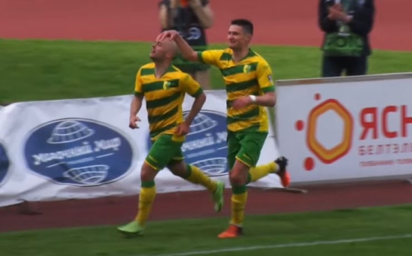 Футбол. "Неман" победил "Арсенал". Вернувшийся в чемпионат Беларуси Ненад Адамович отметился голом
Футбол. "Неман" победил "Арсенал". Вернувшийся в чемпионат Беларуси Ненад Адамович отметился голом