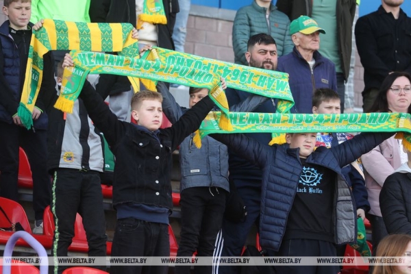 Хет-трик Абдихоликова помог футболистам "Энергетика-БГУ" разгромить "Неман"