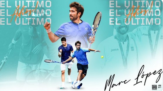 Теннис.  Олимпийский чемпион Марк Лопес завершит карьеру после "Мастерса" в Мадриде
 