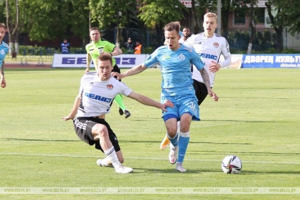 Минское "Динамо" одержало волевую победу над "Торпедо-БелАЗом" в чемпионате Беларуси